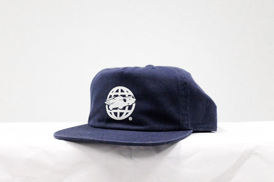 Heritage 5 Panel Cap | Midnight Blue & Ivory