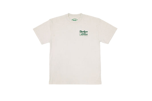 Workshop Heavy Tee | Ivory & Irish Green