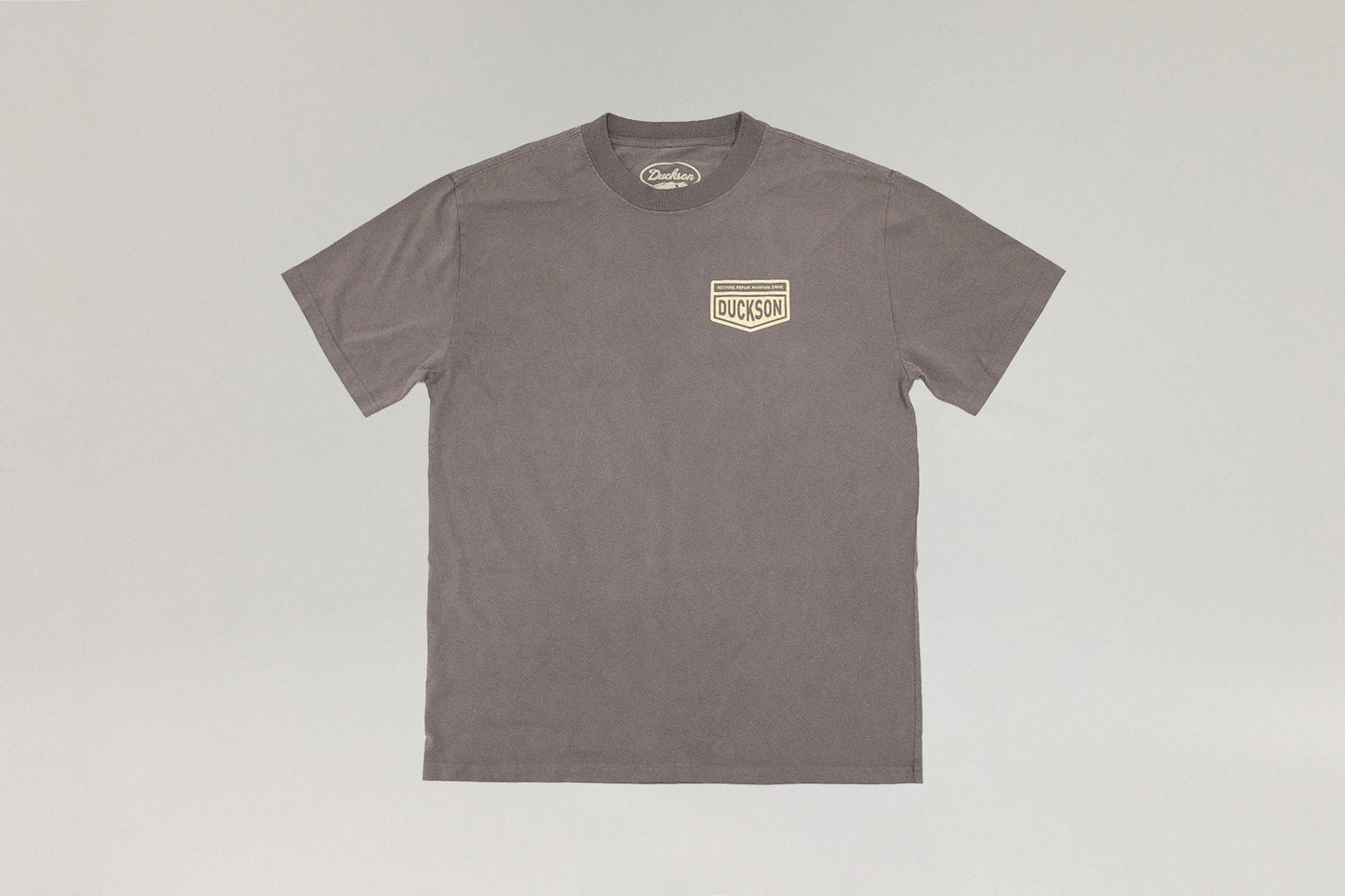 Owner's Manual Heavy Tee | Primer Grey & Filler Beige